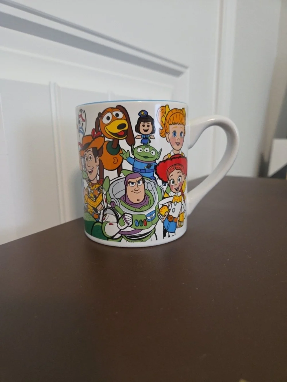 Disney Pixar Toy Story 4 Character Mug -  NWT White with Multicolor Cartoon
